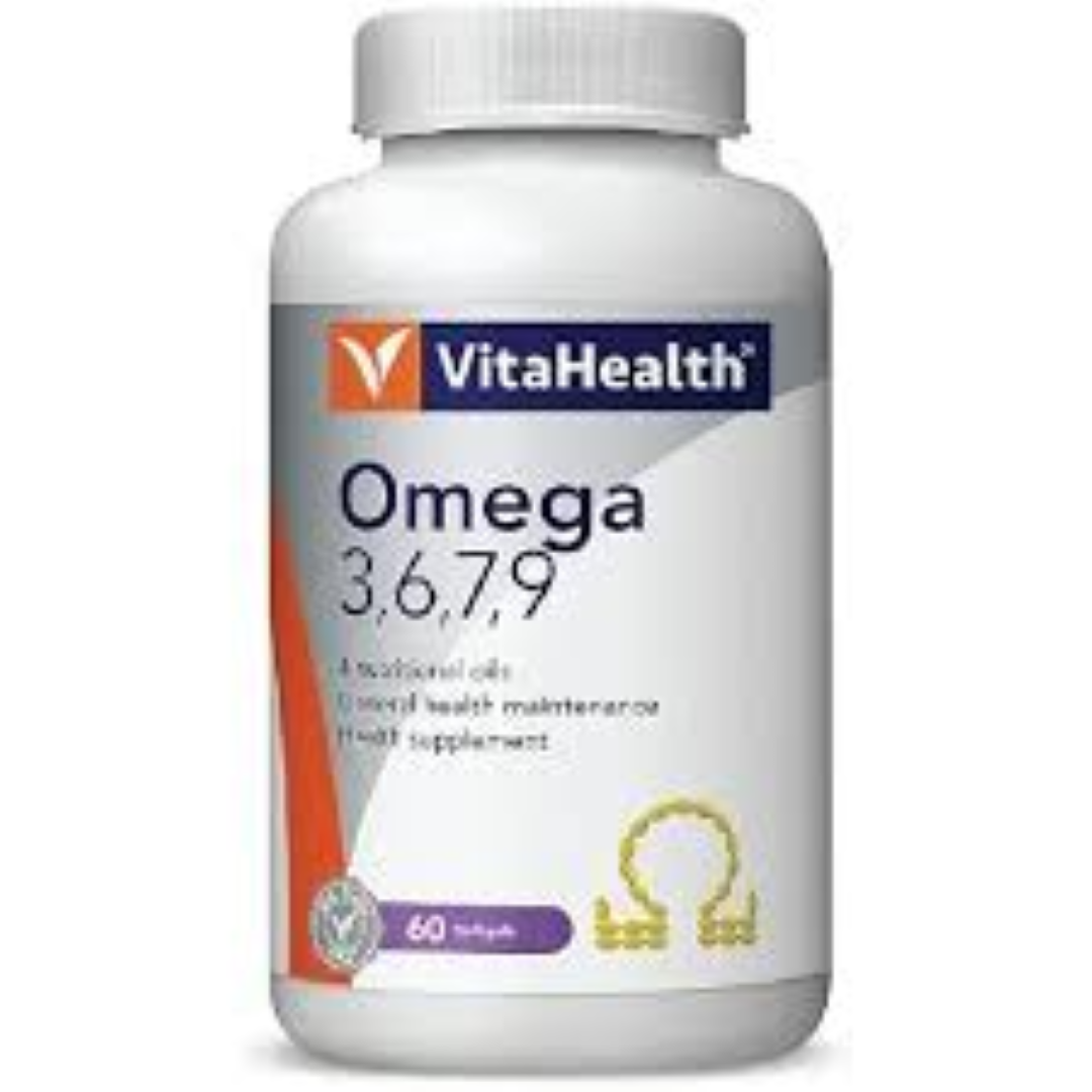 VITAHEALTH OMEGA 3 CAPSULES 60'S